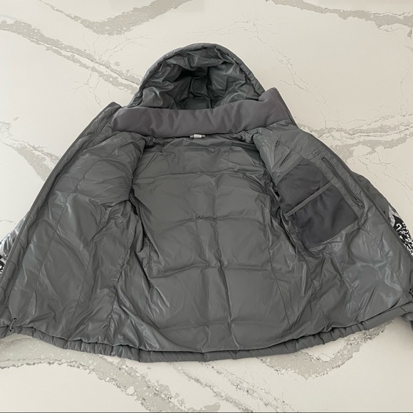 Athleta Grey Down Puffer Jacket - Picture 15 of 16